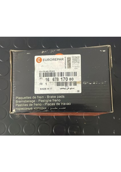 1667817080 Ön Fren Balata Set 3008/5008 Iı