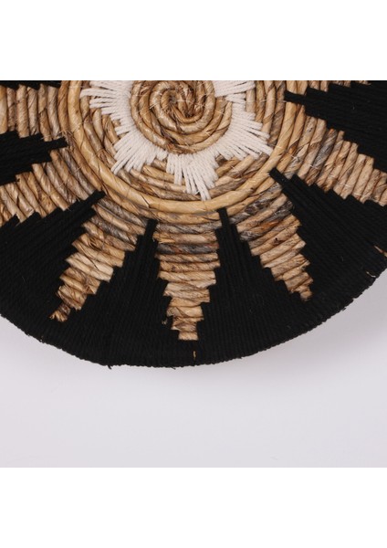 Mylamp Maya 40X9 cm Çap- Doğal Abaka Duvar Tabağı modelleri