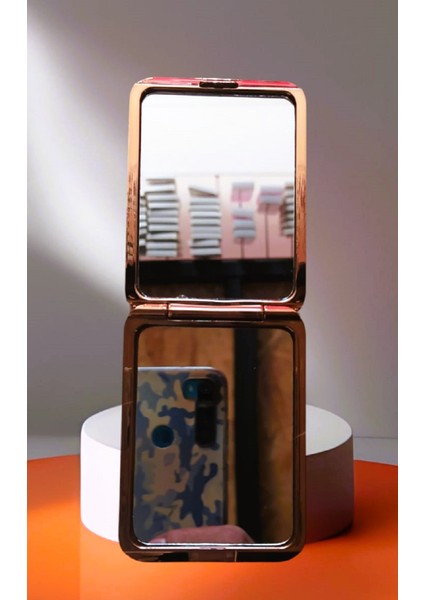 Makyaj Aynası Büyüteçli 2 Taraflı Cep Çanta Aynası fiyatları