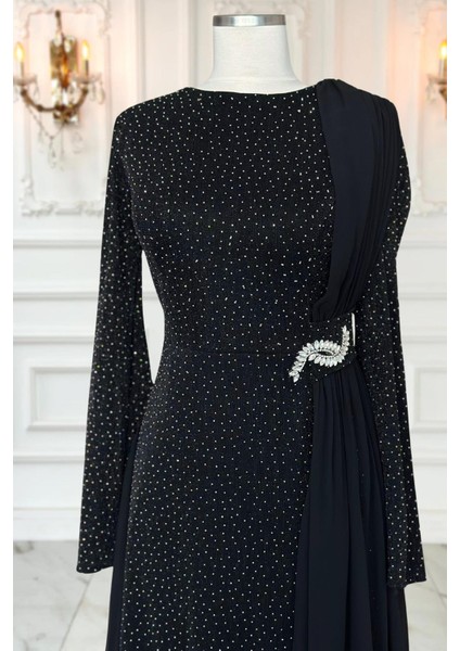 Nil Abiye Elbise Siyah fiyatları