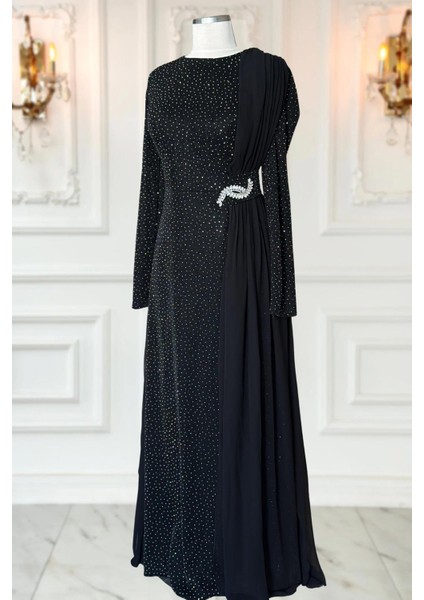 Nil Abiye Elbise Siyah fırsatları