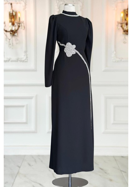 Zühre Tesettür Abiye Siyah fiyatları