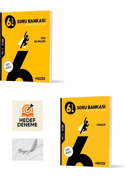 Hız 6.sınıf Fen Bilimleri Türkçe Soru Bankası Hedef Deneme