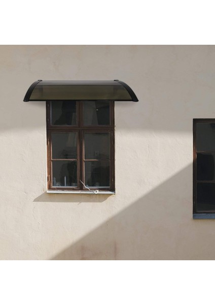 Pratik Sundurma 120 x 60 cm Siyah Ayak Bronz Levha