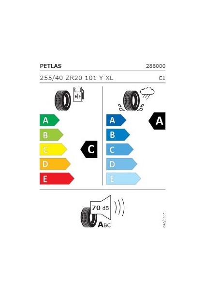 255/40 ZR20 Tl 101Y Xl Prestıge Sport Oto Yaz Lastiği (Üretim Yılı:2025) fiyatları