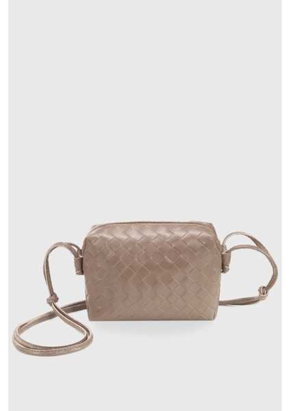 Vizon Örgü Detaylı Çapraz Askılı El Ve Omuz Çanta 260