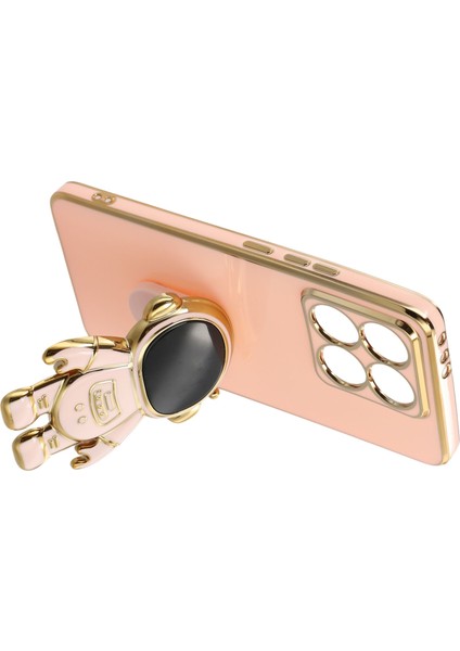 Xiaomi 14T Elektrokaplama Yumuşak Tpu Telefon Kılıfı ve Astronot Gizli Ayaklığı (Yurt Dışından) indirimleri