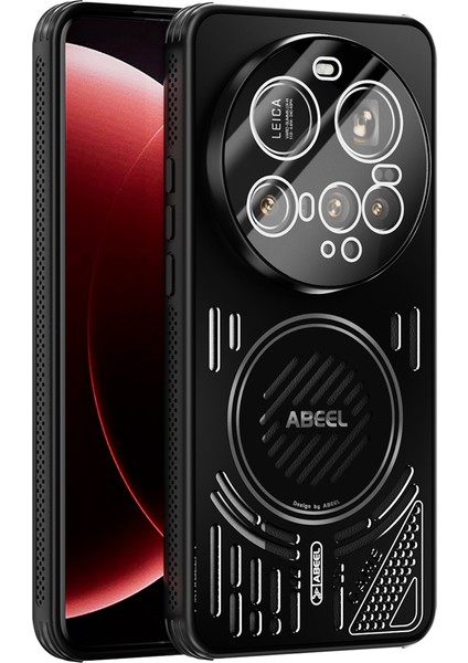 Xiaomi 15 Ultra Manyetik Kılıf Alüminyum Alaşım + PC + TPU İçi Boş Isı Dağıtıcı Telefon Kılıfı (Yurt Dışından)