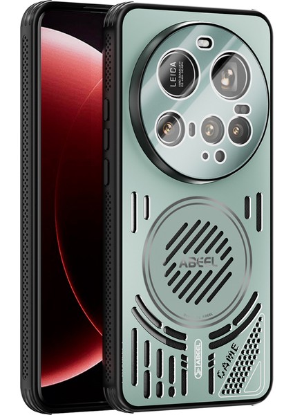 Xiaomi 15 Ultra Manyetik Kılıf Alüminyum Alaşım + PC + TPU İçi Boş Isı Dağıtıcı Telefon Kılıfı (Yurt Dışından)