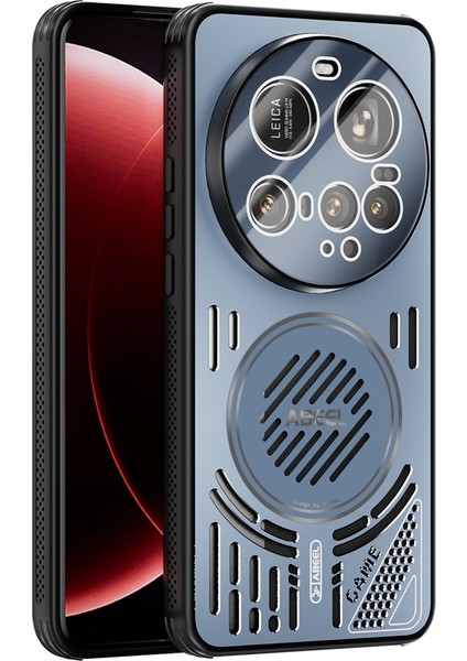 Xiaomi 15 Ultra Manyetik Kılıf Alüminyum Alaşım + PC + TPU İçi Boş Isı Dağıtıcı Telefon Kılıfı (Yurt Dışından)