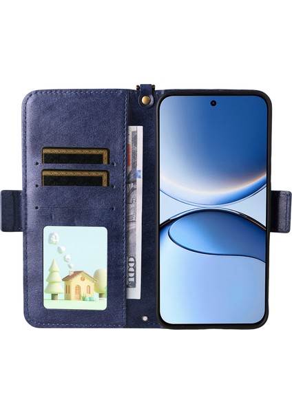 Xiaomi Poco F7 5g Deri Kılıf Manyetik Kapatma Cüzdan Standlı Telefon Kılıfı ve Çapraz Askı (Yurt Dışından) fiyatları