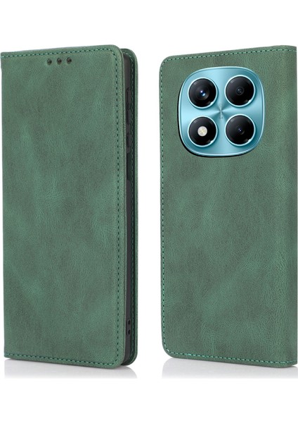 Xiaomi Redmi Note 14 Pro 5g / Note 14 Pro Plus 5g / Poco X7 5g Cüzdan Manyetik Kapanan Deri Kapak Kılıfı (Yurt Dışından)
