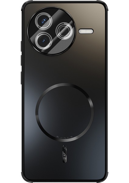 Xiaomi Poco F7 Pro 5g Manyetik Kılıf Tpu Pc Soğutma Mat Telefon Arka Kapağı Lens Filmi ile (Yurt Dışından)