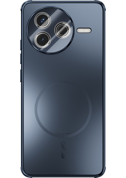 Xiaomi Poco F7 Pro 5g Manyetik Kılıf Tpu Pc Soğutma Mat Telefon Arka Kapağı Lens Filmi ile (Yurt Dışından)