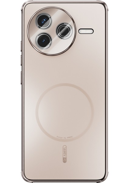 Xiaomi Poco F7 Pro 5g Manyetik Kılıf Tpu Pc Soğutma Mat Telefon Arka Kapağı Lens Filmi ile (Yurt Dışından)