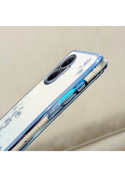 Xiaomi Poco F7 5g Çiçek Desenli Tpu Degrade Telefon Kılıfı ve Boyun Askıları (Yurt Dışından) indirimleri