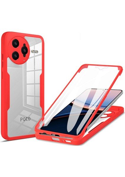 Xiaomi Poco F7 Ultra 5g Akrilik + Tpu Şeffaf Telefon Kılıfı ve Pet Ekran Filmi (Yurt Dışından)