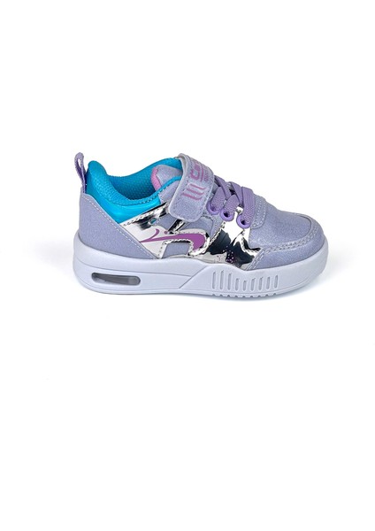 Kız Bebe Lila Işıklı Cırtlı Sneaker Spor Ayakkabı fırsatları