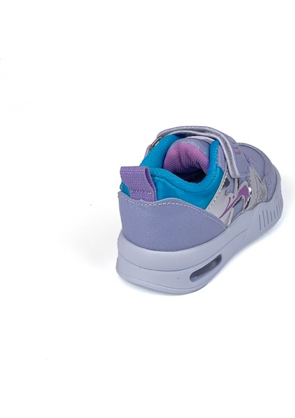 Kız Bebe Lila Işıklı Cırtlı Sneaker Spor Ayakkabı indirimleri