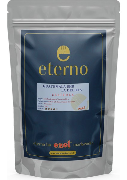 Barista Serisi - Guatemala Shb La Filtre Kahve Çekirdeği 1000 g - Kahve Makineleri ile Uyumlu