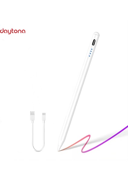 2260 Ios/Android/Windows Dokunmatik Ekran Için Type C Şarj Kablolu Stylus Dokunmatik Yazı ve Çizim Kalemi fiyatları