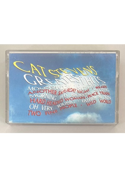 Cat Stevens Greatest Hits Kaset (Orjnal Dönem Kağıt Baskı Kaset)