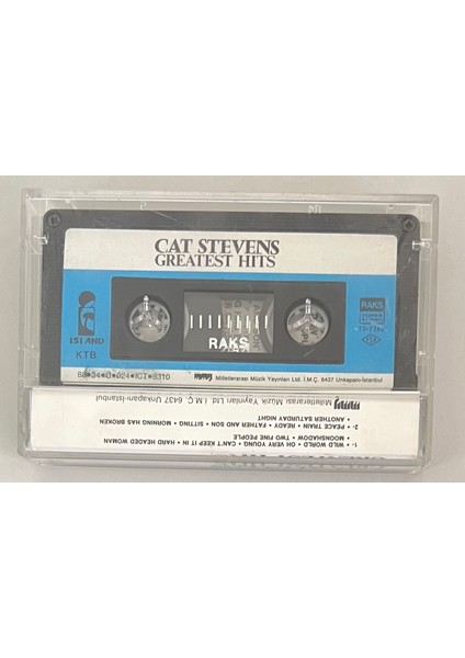 Cat Stevens Greatest Hits Kaset (Orjnal Dönem Kağıt Baskı Kaset) fiyatları