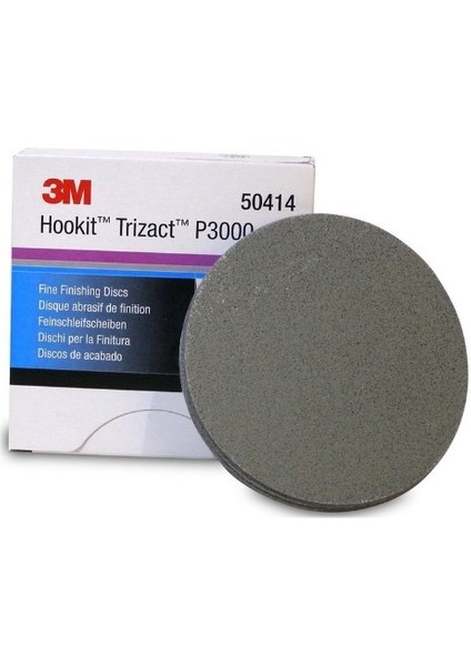 3M 50414 P3000 Trizact Hookit Zımpara 150 mm Süngerli Hassas Finisaj Diski fiyatları