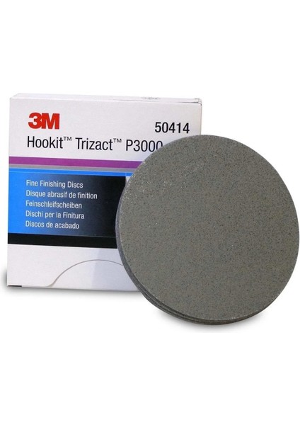 3M 50414 P3000 Trizact Hookit Zımpara 150 mm Süngerli Hassas Finisaj Diski modelleri