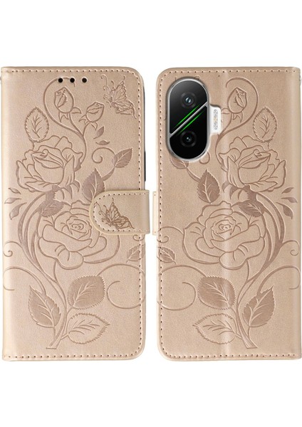 Xiaomi Poco F7 5g Cüzdan Standı Pu Deri Telefon Kılıfı (Yurt Dışından)