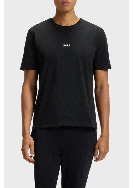 Pamuklu Regular Fit Bisiklet Yaka Logolu T Shirt Erkek T Shirt 50545930 001 fiyatları