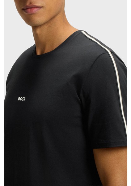 Pamuklu Regular Fit Bisiklet Yaka Logolu T Shirt Erkek T Shirt 50545930 001 fırsatları