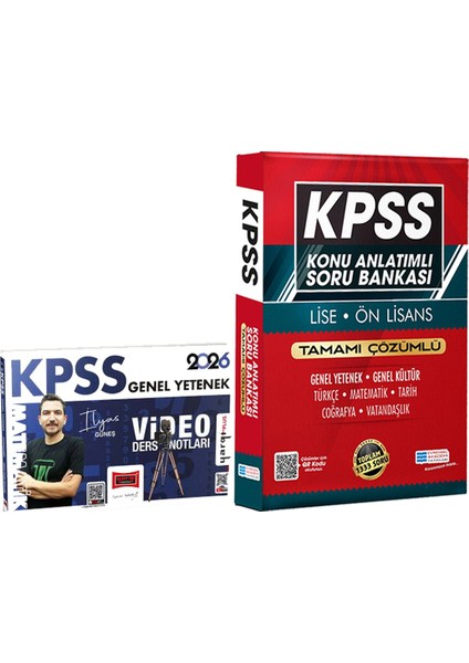2026 Kpss Matematik Video Ders Notları Ilyas Güneş - Lise Önlisans Konu Ant. Soru