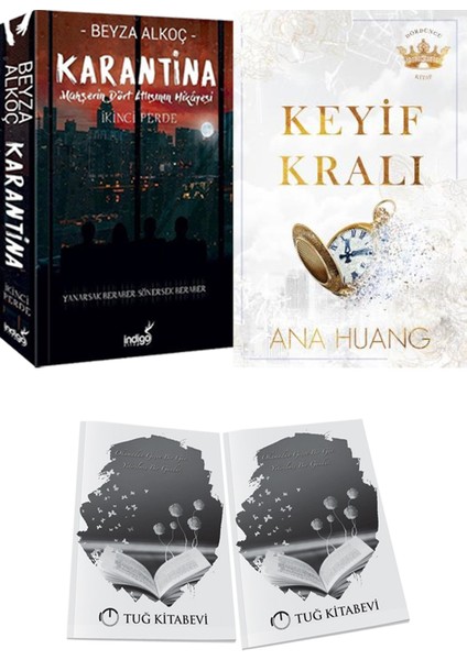 Keyif Kralı ve Karantina 2 Beyza Alkoç 2li Set + Hediyeli