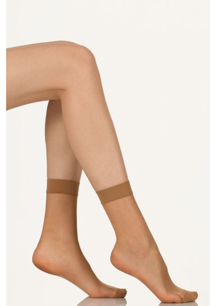 Iç Giyim (6 Adet) Nbb Fine 15 Den Burunlu Soket Çorap