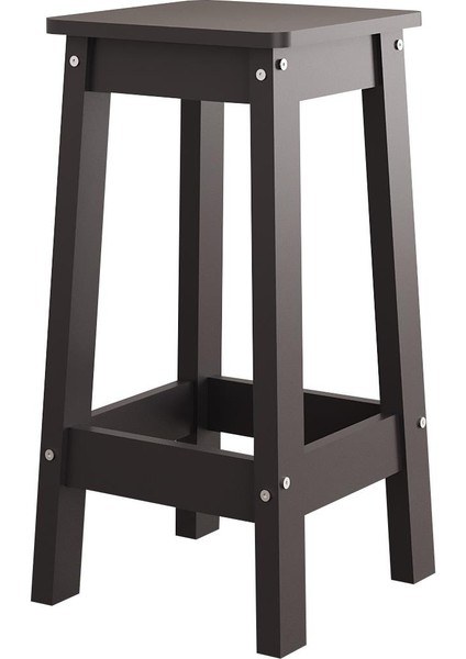 Edgar G4823 4 Adet Antrasit Tabureli Mutfak Adası 160CM Antrasit Ahşap Üst Karşılıklı Oturmalı Masa indirimleri