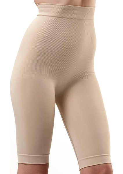 Kadın Ten Rengi Uzun Toparlayıcı Korse OC9002