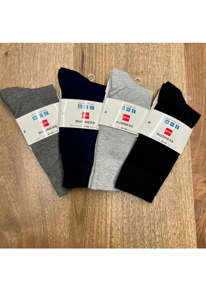 Busıness Bambu Soket Erkek Çorap (12 Adet) 40-44