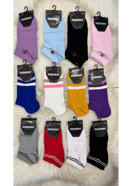 Iç Giyim Özeren Lüx Çorap Ekonomik Paket (12 Adet)
