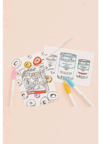 Monami Plus Pen 3000 x 12 Colores Renkli Desen Rulo Bez Kalemlik 24 Bölmeli + Kalem Kutusu indirimleri