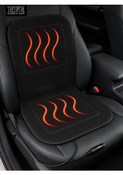 2 Adet Isıtmalı Oto Koltuk Minderi 12 Volt Araç Çakmak Girişli modelleri