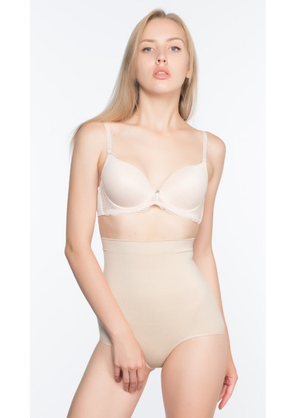 Lacivert Tekstil Layza Form Slip Yüksek Bel Korse 13003