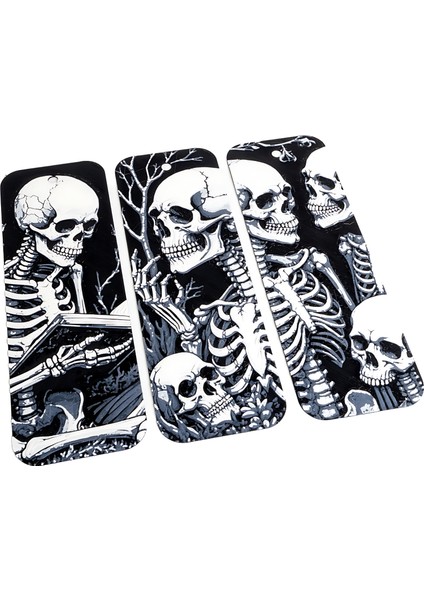 Gotik Iskelet Tasarımlı Kitap Ayracı – 3’lü Set