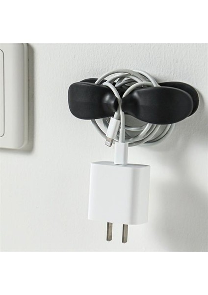 Armesa® 2li Kablo Tutucu Silikon Kordon Sarıcı Kablo Yönetici Klips indirimleri