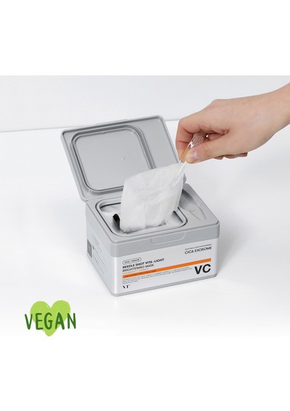 Vt Reedle Shot Vıta-Lıght Brıghtenıng Mask / Canlandırıcı Günlük Maske (30 Adet) fiyatları