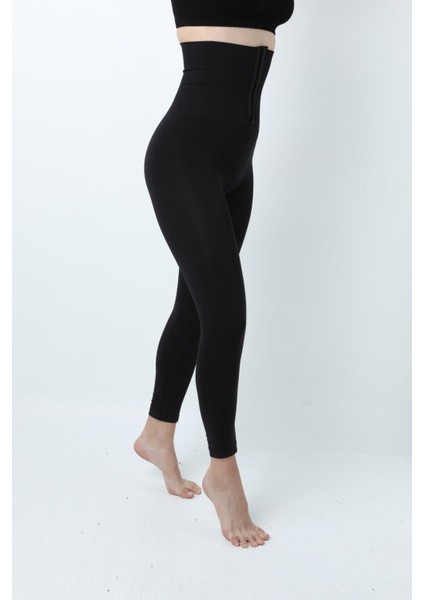 Kadın Agraflı Korseli Yüksek Bel Korse Tayt modelleri