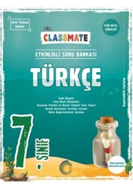 Okyanus 2026 7. Sınıf Classmate Türkçe Soru Bankası