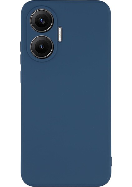 Xiaomi Poco F7 5g Tpu Arka Yumuşak Çizilmez Fiber Astarlı Telefon Kılıfı (Yurt Dışından)