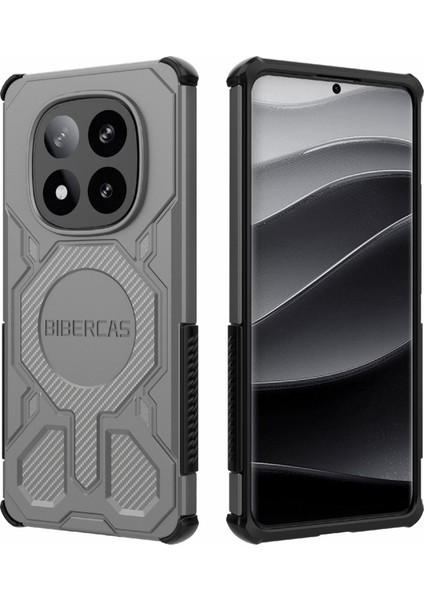 Xiaomi Redmi Note 14 Pro Plus 5g Anti Drop Tpu + Pc Telefon Kılıfı Magsafe ile Uyumlu (Yurt Dışından)