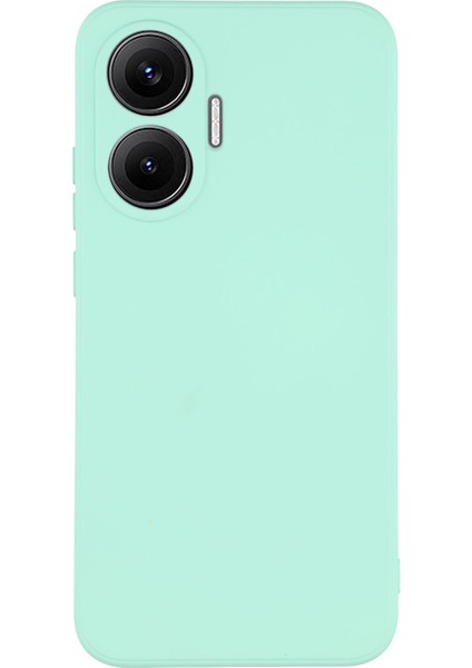 Xiaomi Poco F7 5g Tpu Arka Yumuşak Çizilmez Fiber Astarlı Telefon Kılıfı (Yurt Dışından)